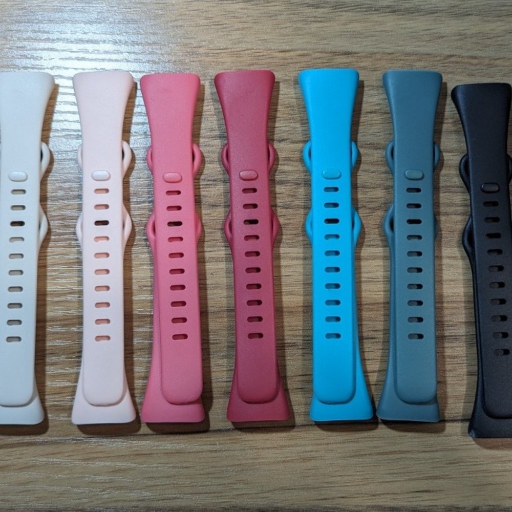 FitBit Charge 5 Silicone Sport Bands, Small Wrist, 7 Colors